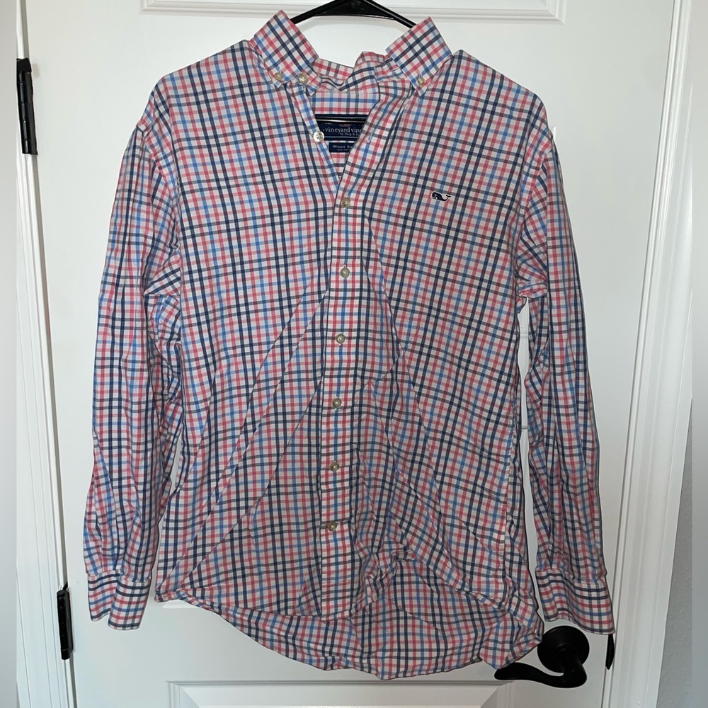 Vineyard Vines Button-Up Whale Shirt